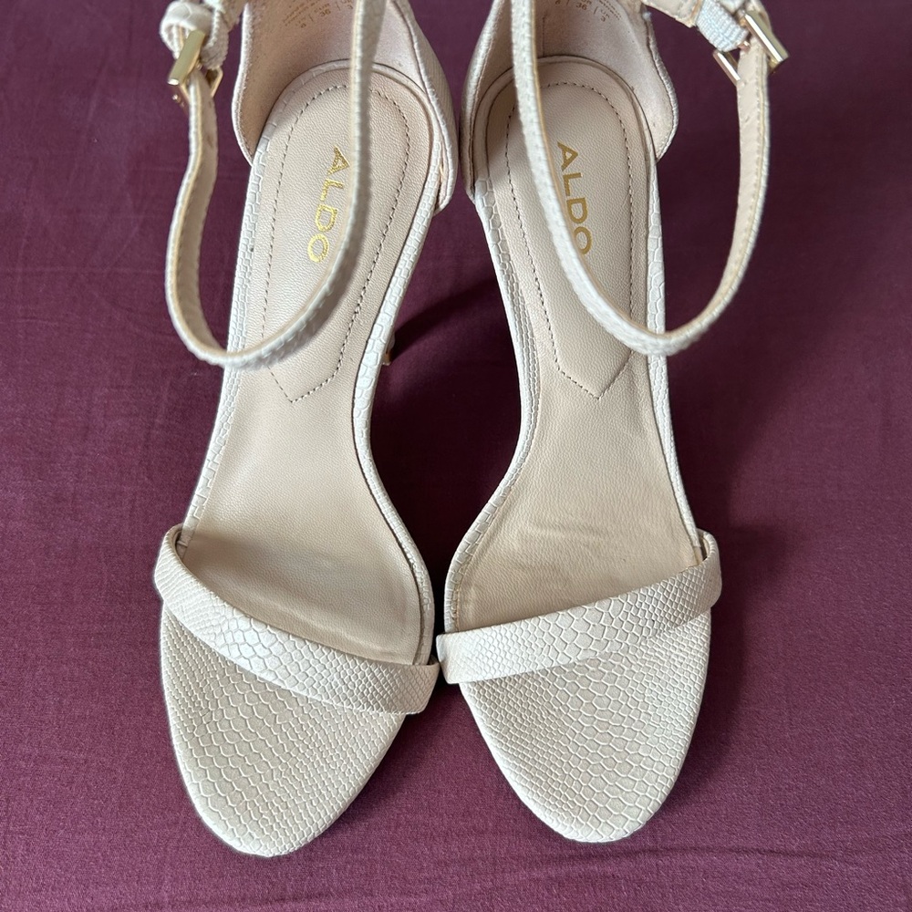 Aldo Women's Cream Sandals